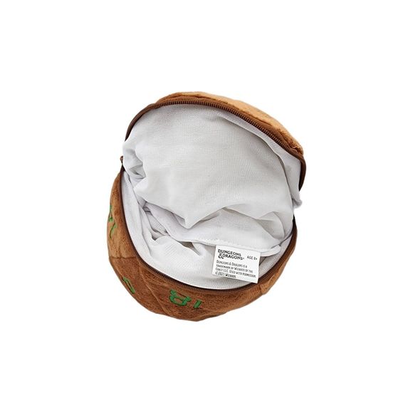 Ultra Pro Brown & Green D&D Zippered Plush Dice Bag For Dungeons and Dragons - Picture 5 of 8